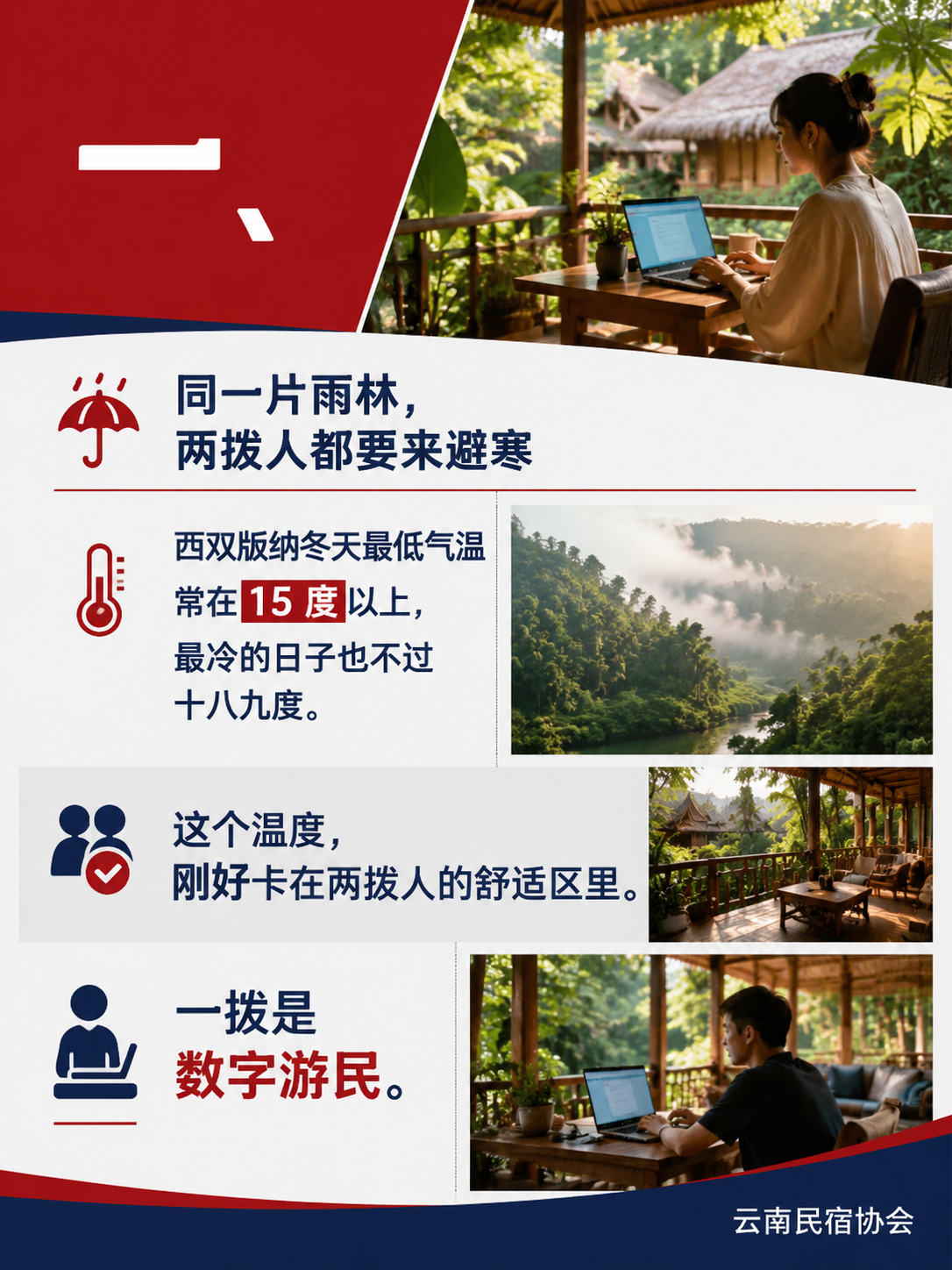 西双版纳怎么把"数字游民"和"银发"装进同一栋楼:一、同一片雨林,两拨人都要来避寒