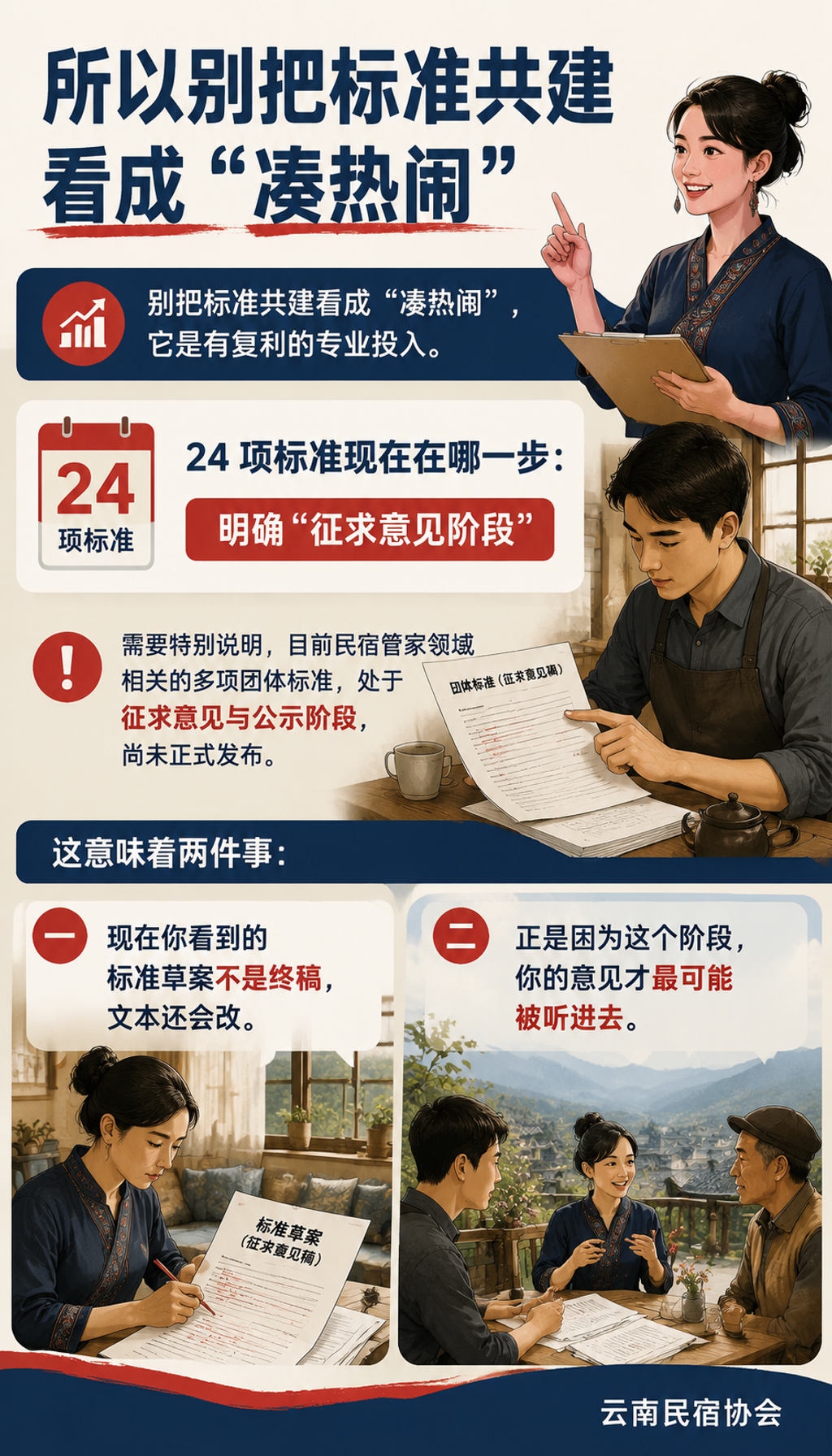 民宿管家团体标准怎么共建:企业参与标准征求意见的操作步骤:参与路径总览
