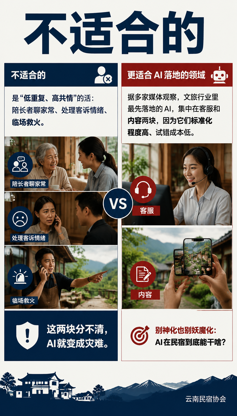 AI 管家上岗:一家民宿用大模型把人效翻了一倍:人效翻倍的真相:省下的是重复劳动