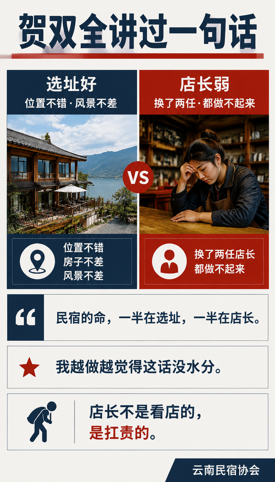 民宿店长标准:一个好店长到底要会哪几样本事:经营目标要落到纸面,不是嘴上说说