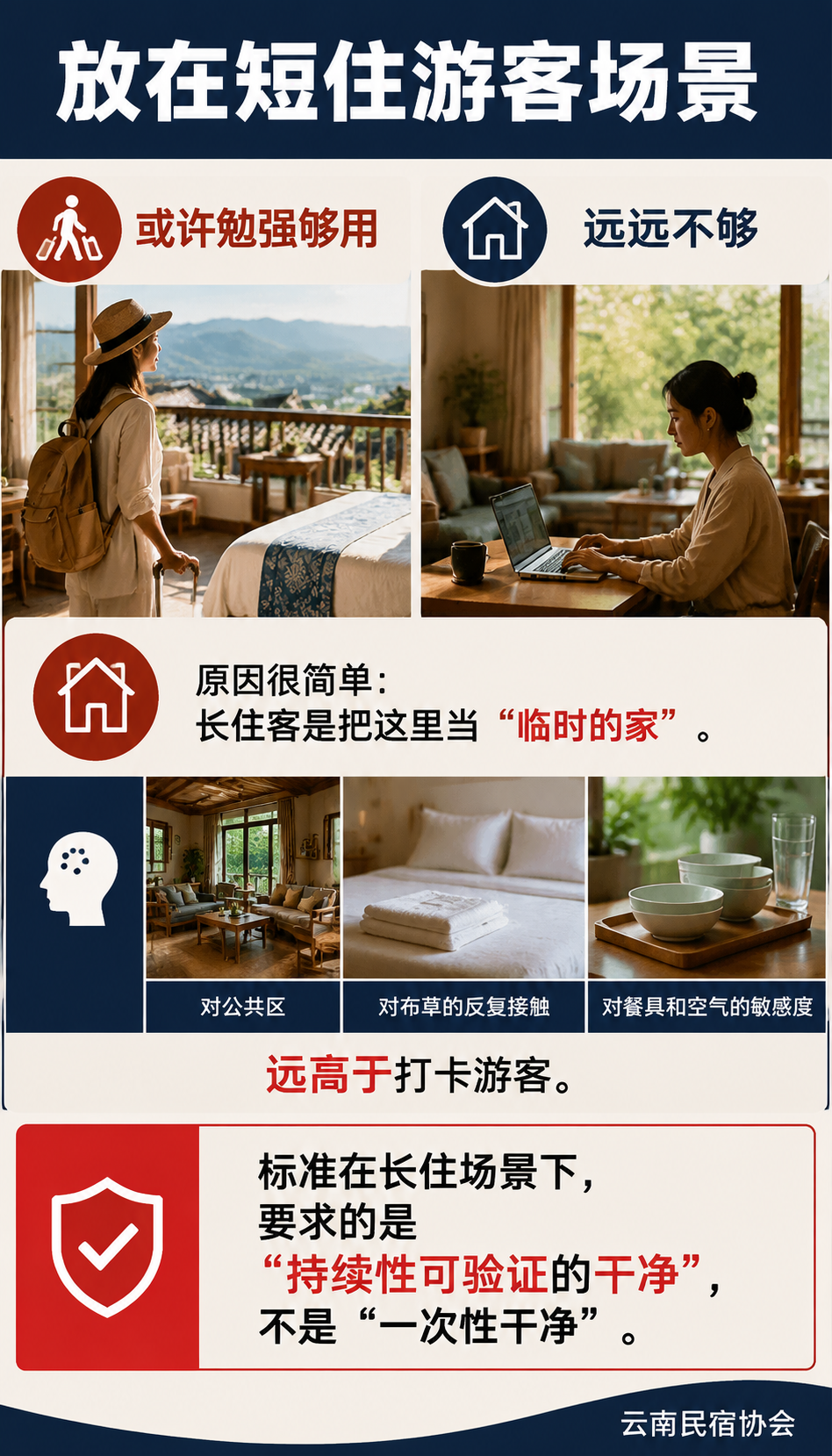 卫生与布草标准:为什么"一客一换"还不够:009 把布草管成了五条,不是一句口号