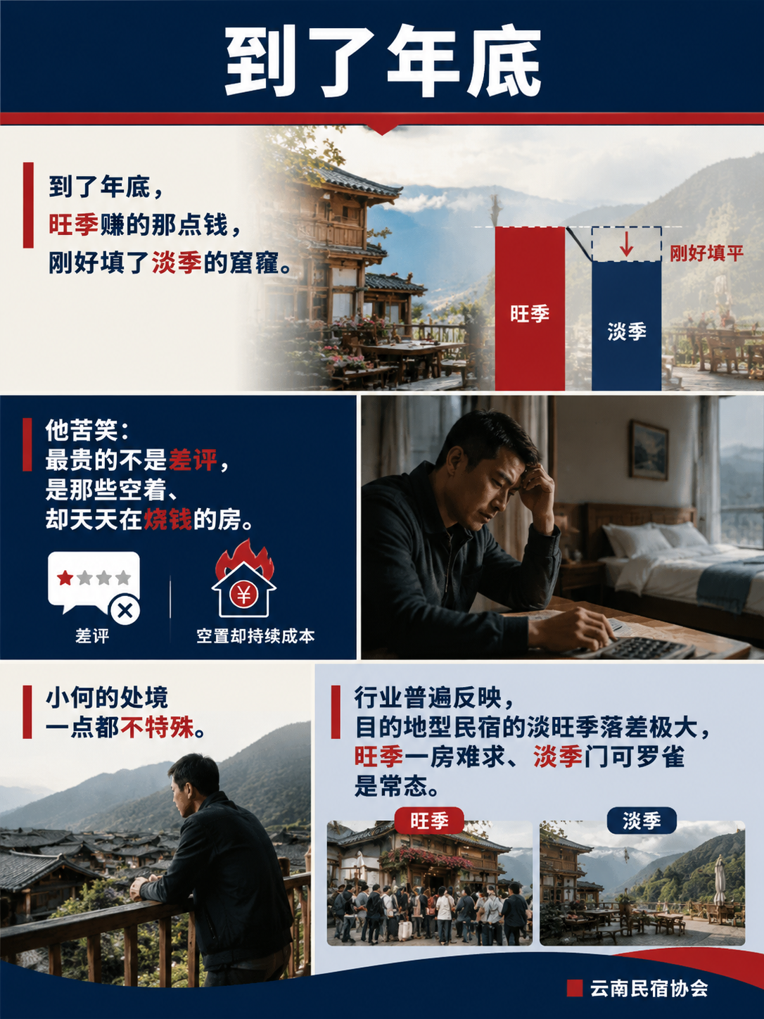 淡旺季落差压垮现金流:民宿如何把空房期变成真金白银?:别再把淡季交给运气